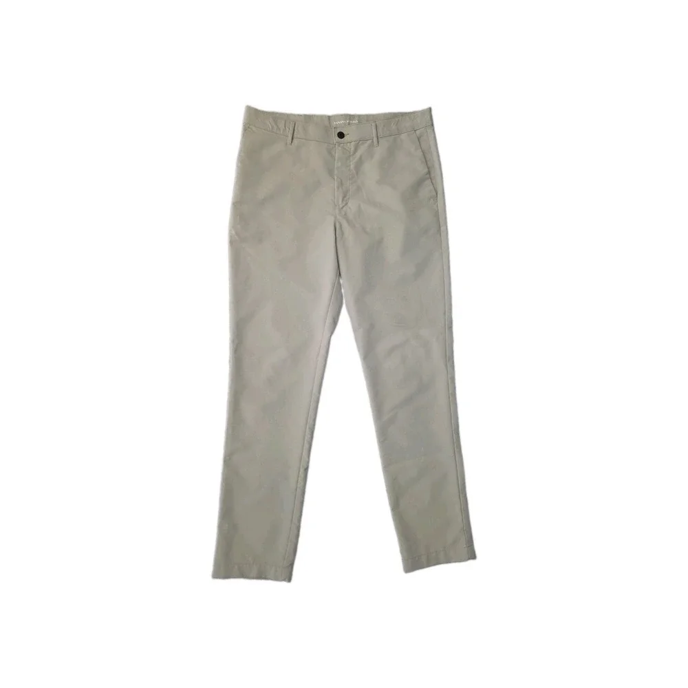 Banana Republic Performance Chino Golf Beige 36×34 Pants